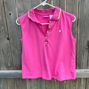 Vintage Papagallo golf shirt sleeveless size large